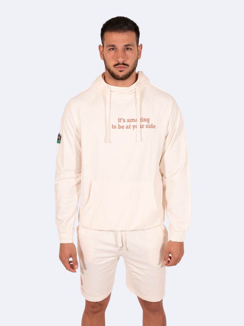 MAN'S WHITE ATHLEISURE SET