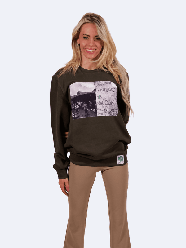 ICON FOOTBALL DARK KHAKI LADY SWEATSHIRT