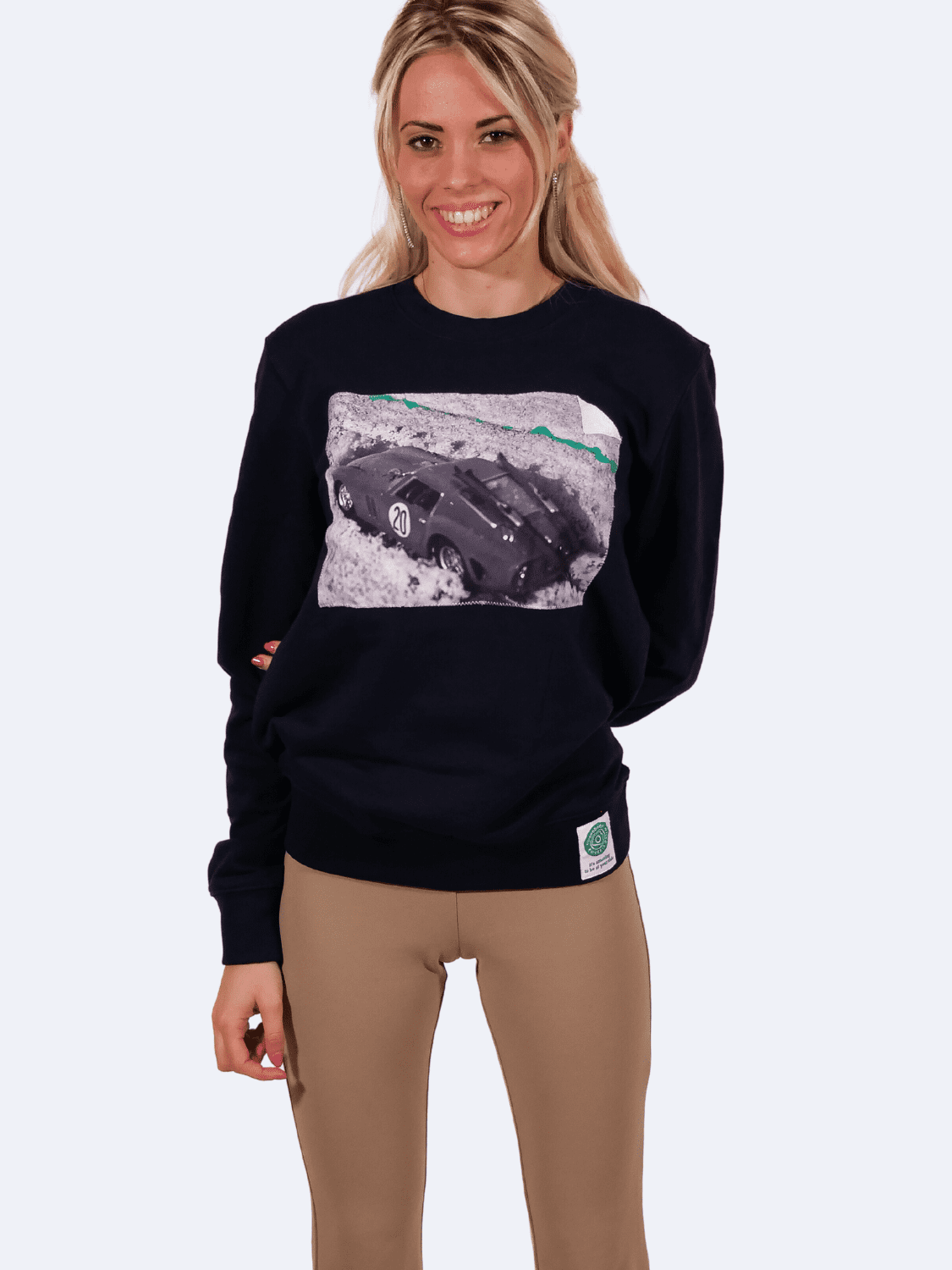 ICON LIMITED EDITION BLUE NAVY LADY SWEATSHIRT