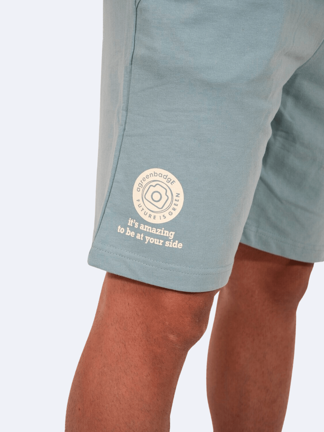 COMPLETO ATHLEISURE BIANCO MAN - Tute e Completi A Green Badge - Streetwear Sostenibile Made in Italy