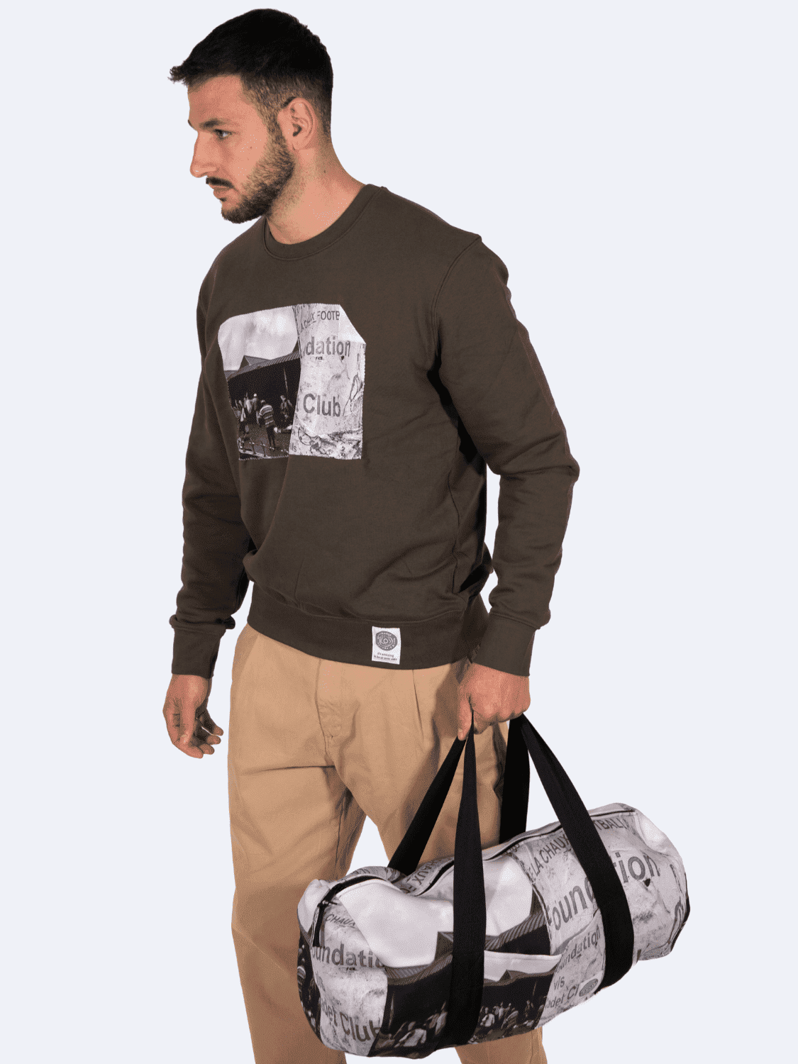 ICON MIX SPORTY BAG - Cappellini e Accessori A Green Badge - Streetwear Sostenibile Made in Italy