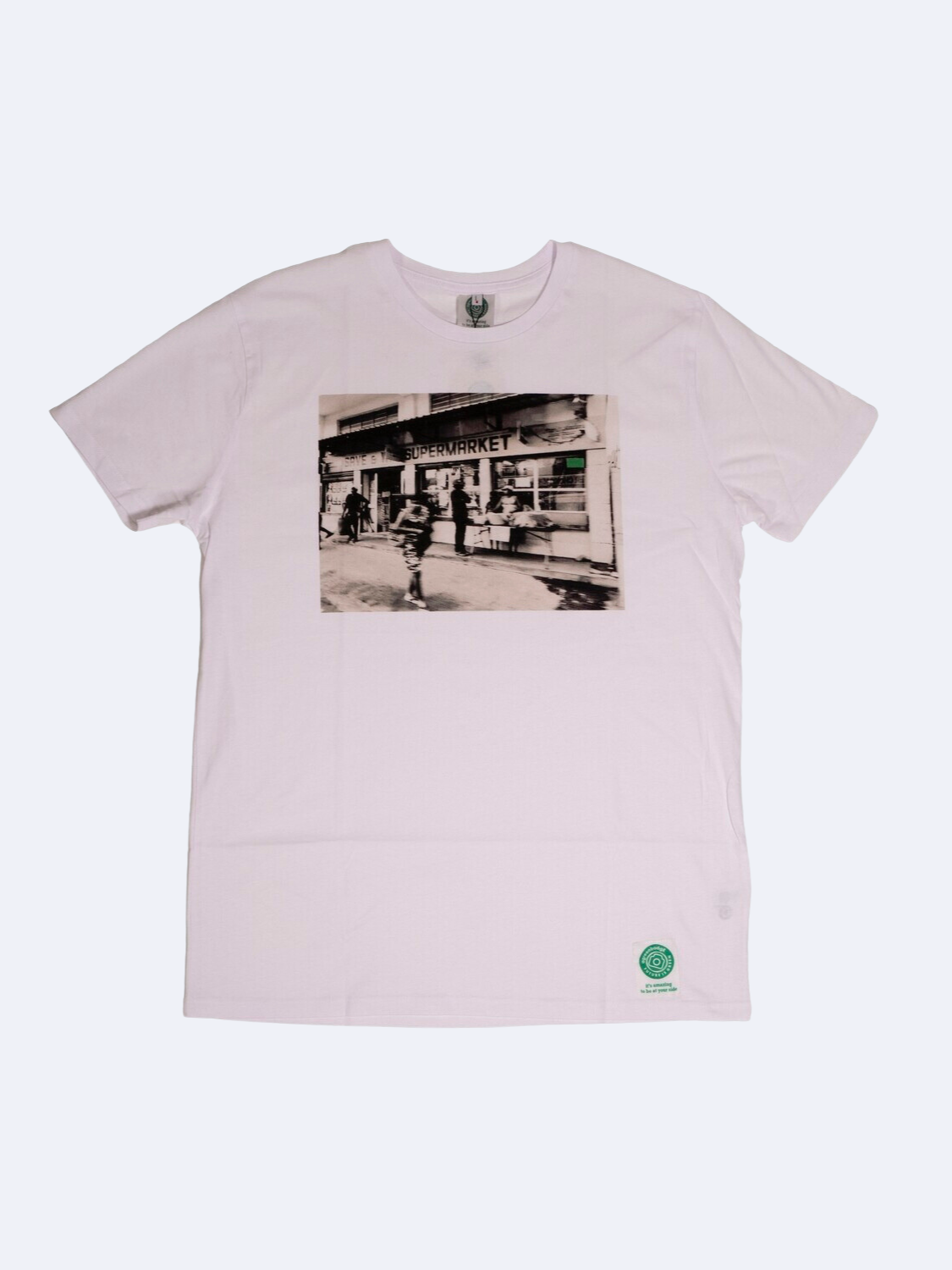 ICON MARKET T-SHIRT BIANCO LADY