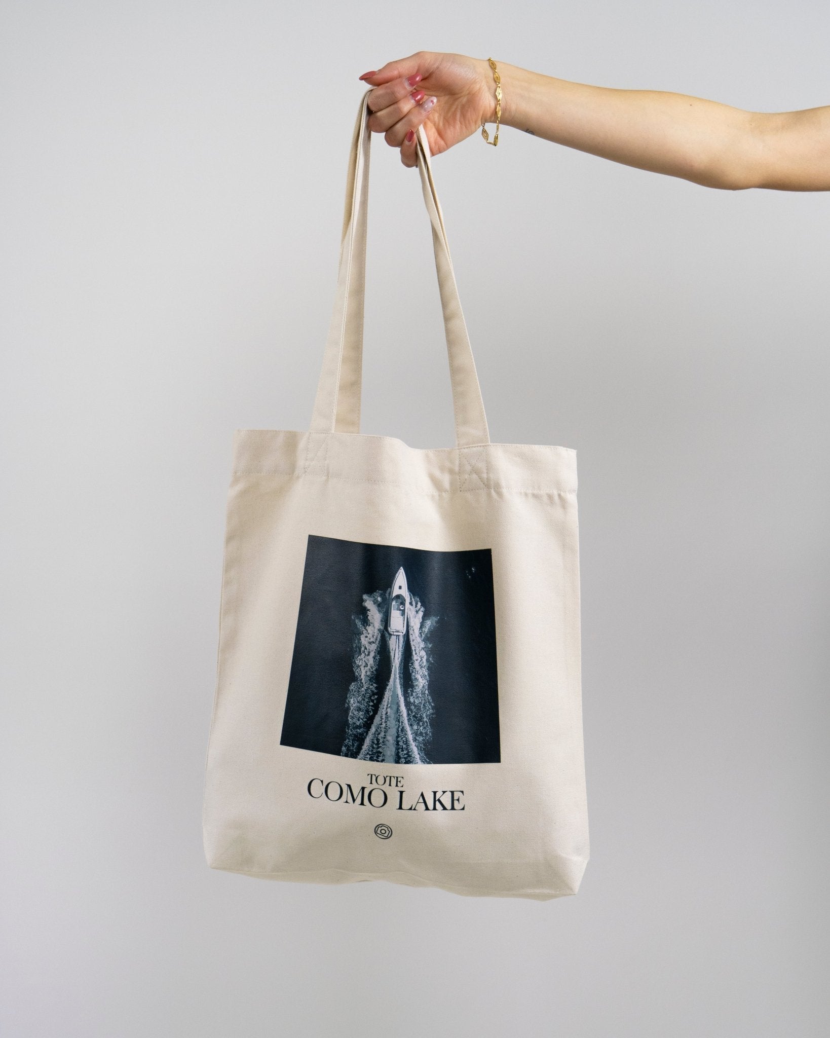 TOTE BAG COMO LAKE - Cappellini e Accessori A Green Badge - Streetwear Sostenibile Made in Italy