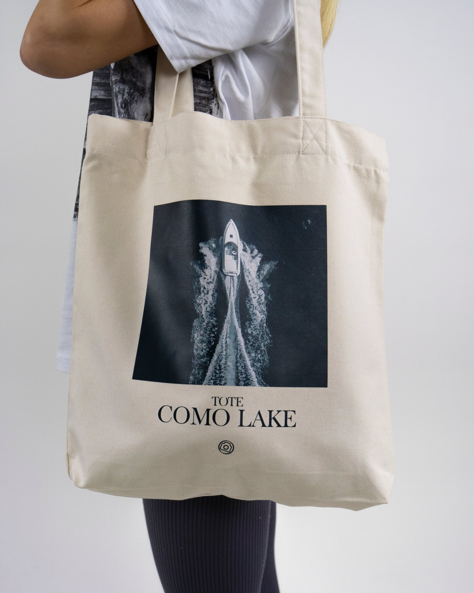 TOTE BAG COMO LAKE - Cappellini e Accessori A Green Badge - Streetwear Sostenibile Made in Italy